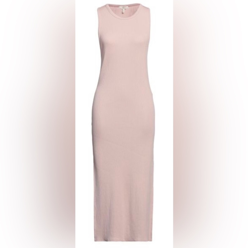 100% Pima cotton rag & bone Pink Midi Dress